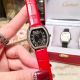 New Copy Cartier Ladies Watch SS Black Leather Band (2)_th.jpg
